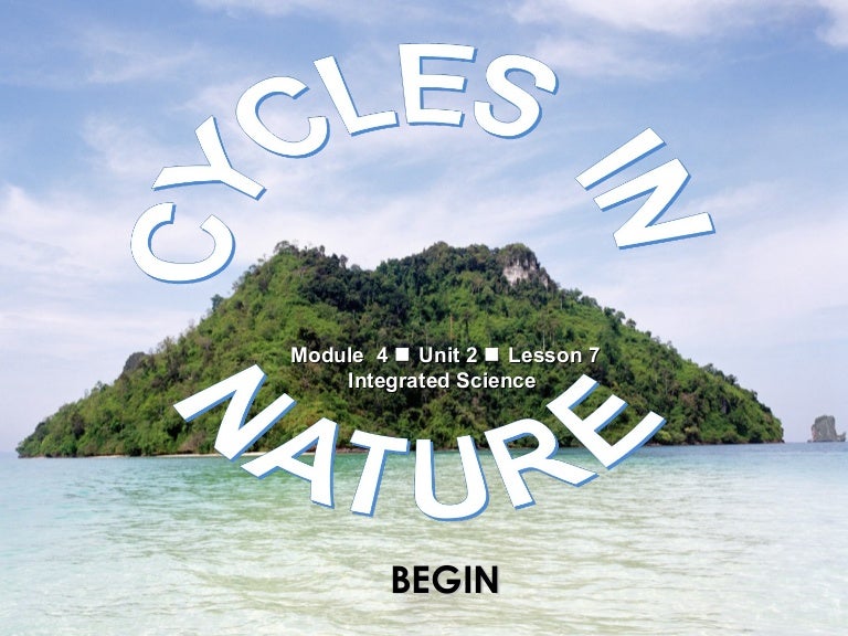 4 cycles in nature
