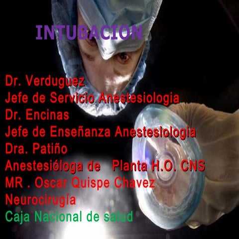 Intubacion