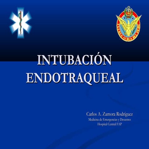 Intubacion cz