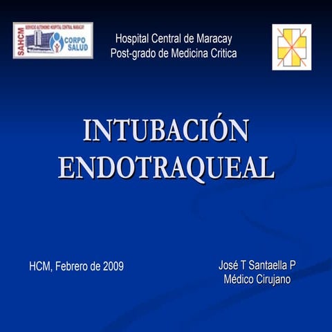 Intubacion Endotraqueal