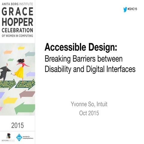Accessible Design: Breaking Barriers between Disability and Digital Interface...