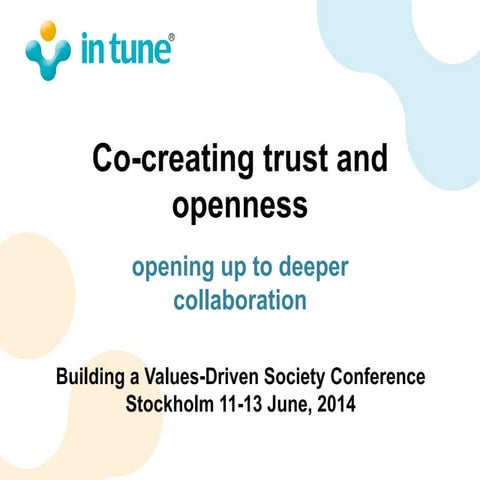 Opening up to Deeper Collaboration: Katja Vilponiemi and Harriet Fagerholm