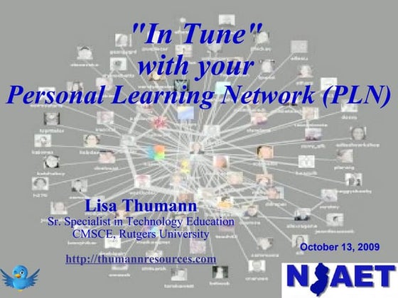 "In Tune" with your Personal Learning Network (PLN)