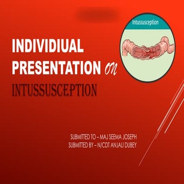 Pediatric Intussusception - An Overview | PDF