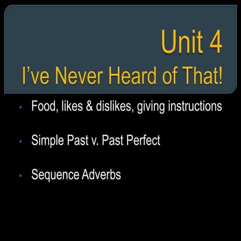 Interchange 2. Unit 4: I've Never Heard of That!