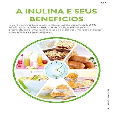 A Inulina e seus benefícios | PDF