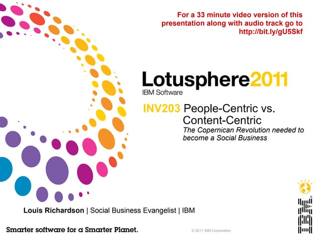 People-Centric vs. Content-Centric: The Copernican Revolution to be a Social ...