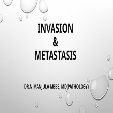 INVASION & METASTASIS                 .pptx