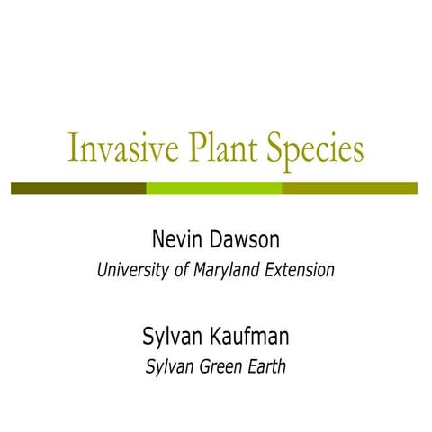 Invasive Species