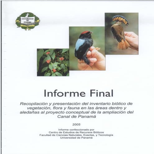 Inventario de fauna 