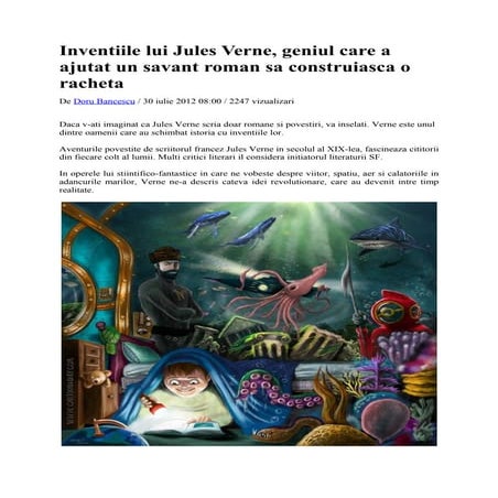 Inventiile lui jules verne