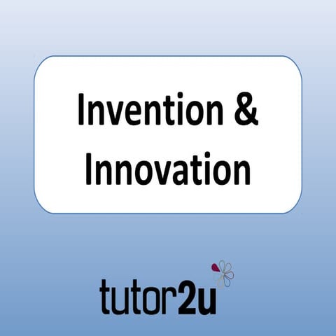 Invention & Innovation (Introduction)