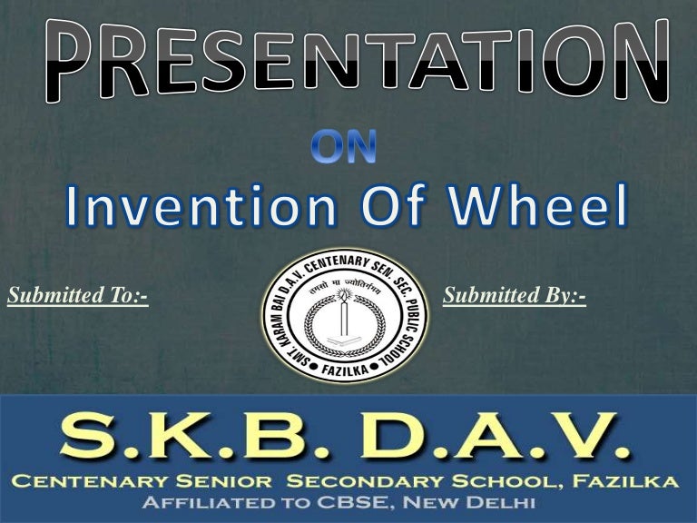 Invention of wheel