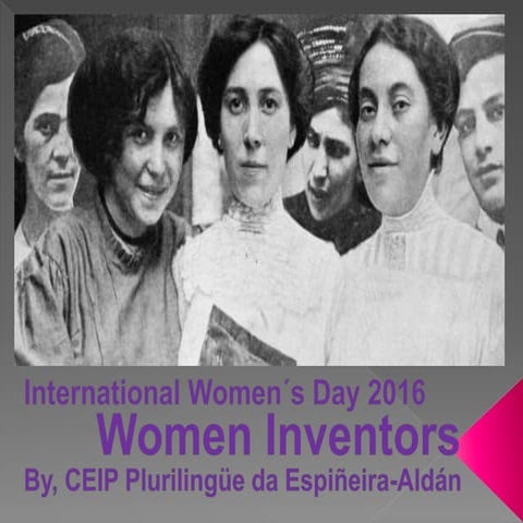 WOMEN INVENTORS | PPTX