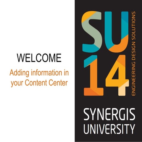 Inventor Content Center:   Adding Information