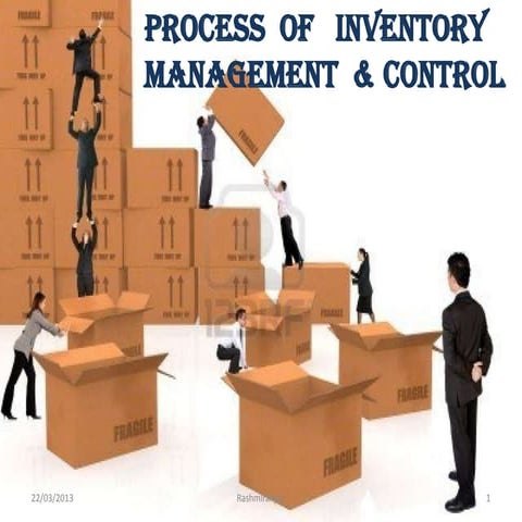 Process of Inventory management & control