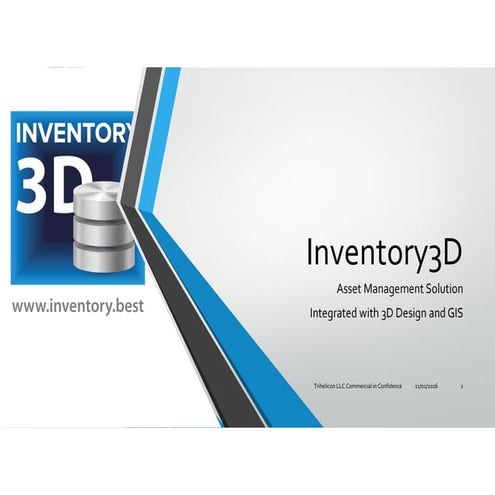 Inventory3D for Telecoms v0.7 | PDF