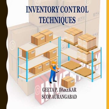 Inventory control 