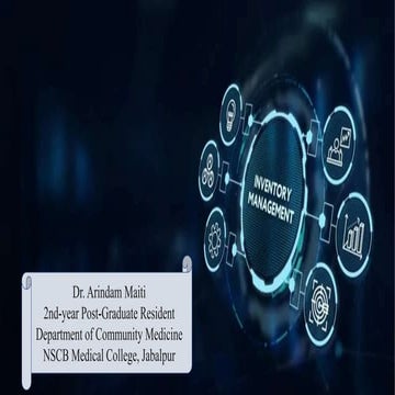 Inventory Management. Dr. Arindam Maiti.pptx