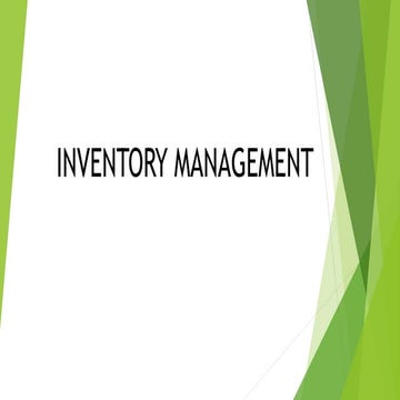 inventory management.pptx for reference for PGs