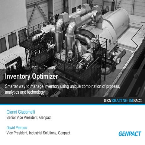 Inventory optimization