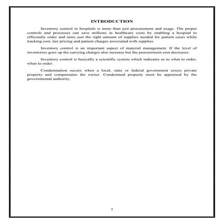 Inventroy control word file