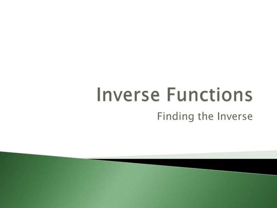 Math presentation on domain and range | PPT