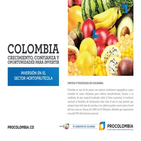 Inversión en el sector hortofrutícola