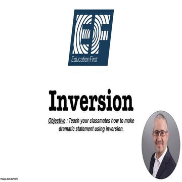 Inversion academic project | PPT