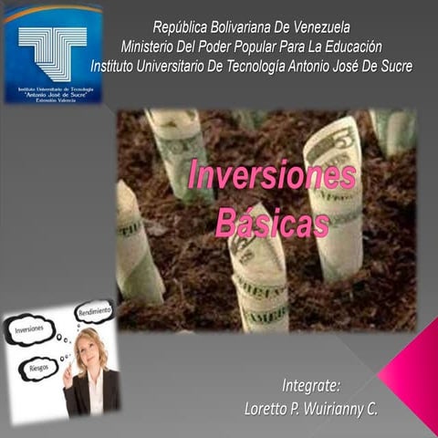 Inversiones básicas