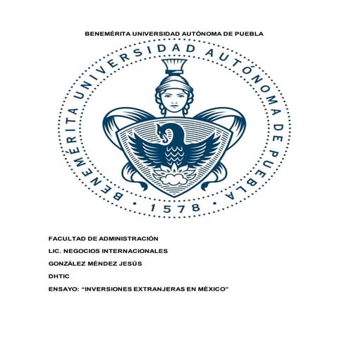 Inversiones Extranjeras en México