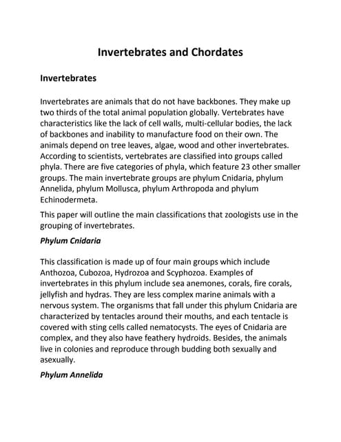 Community profile essay