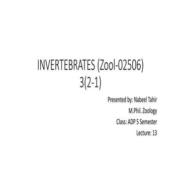 INVERTEBRATES Arthropod.pdf