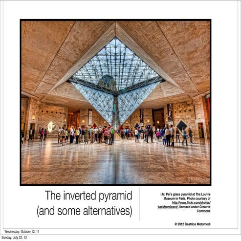 Newswriting basics: the inverted pyramid | PDF