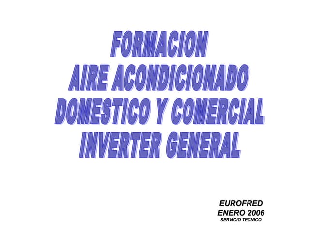 Inverter general presentacion 1