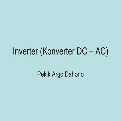 Inverters