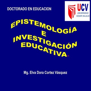 Inves educ y espistemoogia 2015