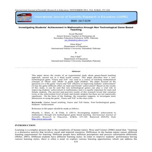 Invest achievement math in art 