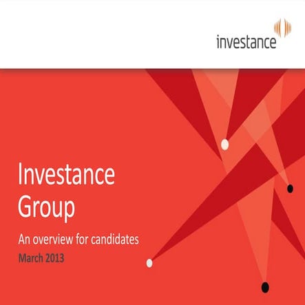 Introduction to Investance for Candidates