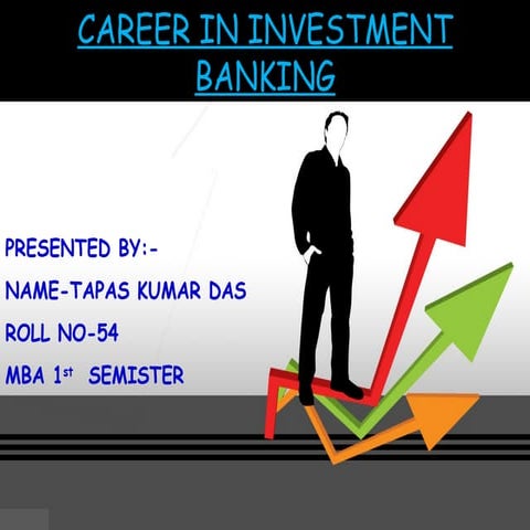 career in investment banking