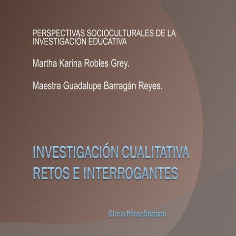 Investiga.. martha karina