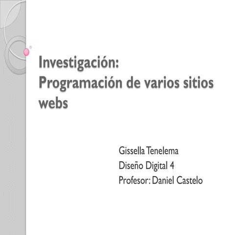 Investigación