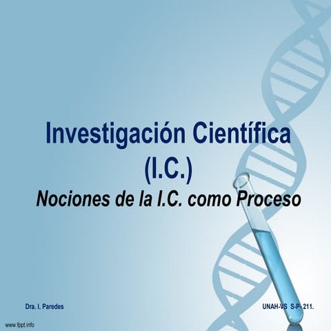 Investigación científica