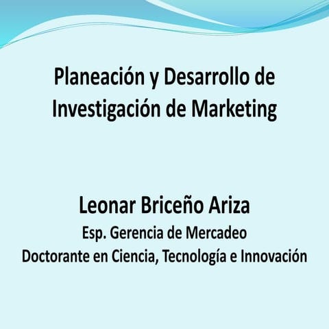 Investigación de mercados