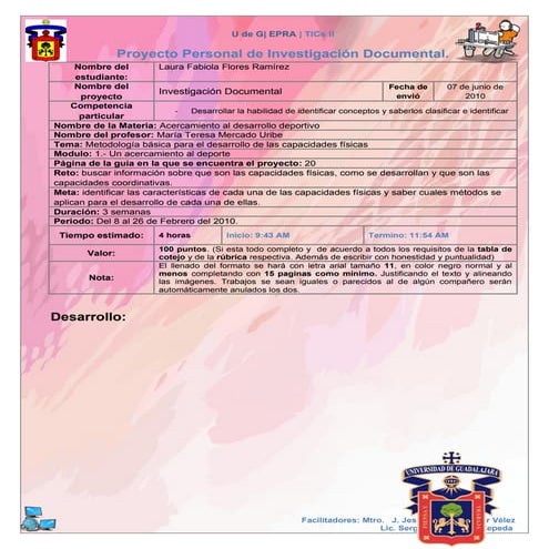 Investigación documental de fabi