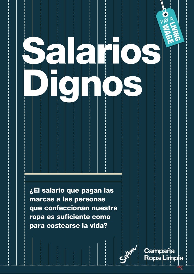 Investigación salarios dignos