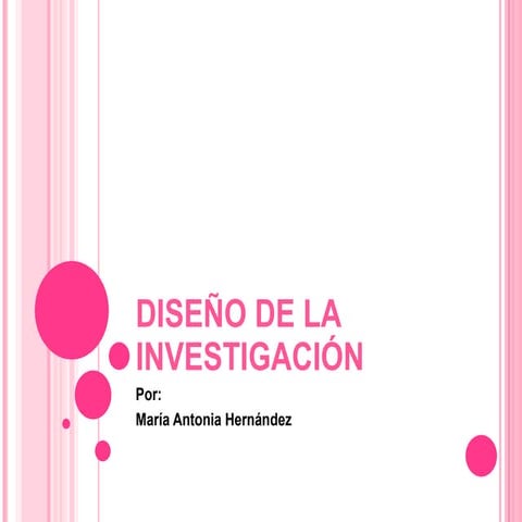 Diseño de Investigación