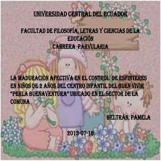 Control de Esfínteres por Pamela Be...