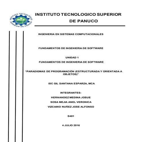 Paradigmas de programacion 