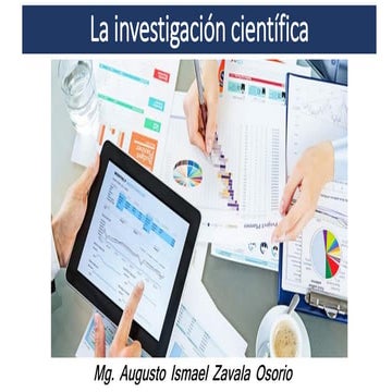 La Investigación científica